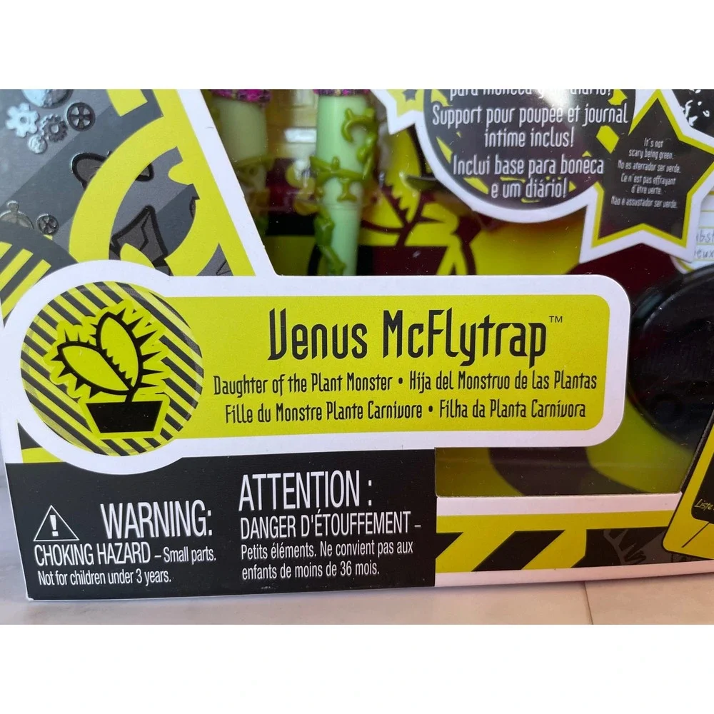 Mattel Monster High Venus McFlytrap Doll‎ Unisex NIB Creeproduction Green Punk